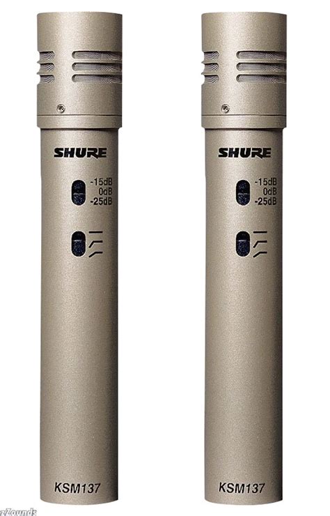 Shure 舒尔 Ksm137 多模式电容话筒话筒乐城仕 中国录音棚系统集成商 Powered By Ecshop