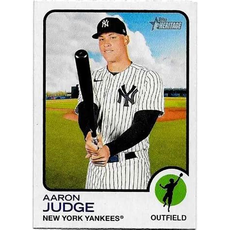 MLB New York Yankees 2022 Bowman Baseball Single Card Aaron Judge 2