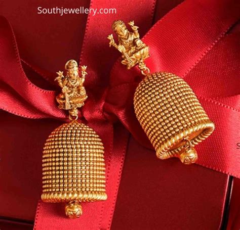 Female Jhumki Latest Gold Jhumka Designs 2019