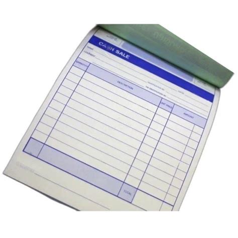 Receipt Book Printing at Rs 150/piece in Mumbai | ID: 2850612484891