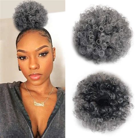 Amazon Tonebesift Afro Puff Drawstring Ponytail Synthetic Fluffy