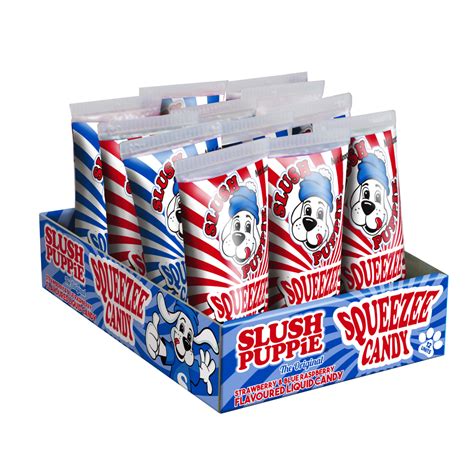 Slush Puppie Squeezee Candy 12 X 60g Quay Confectionery