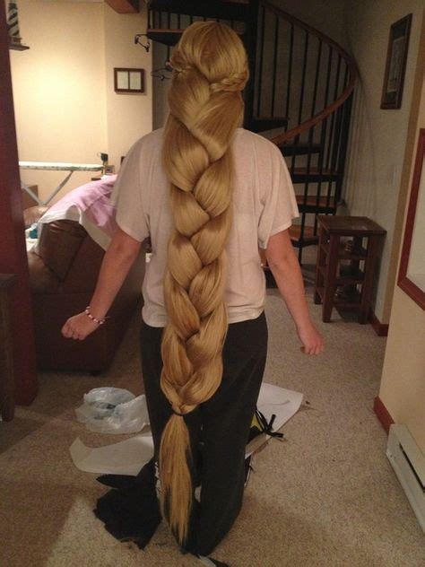 How To Be Rapunzel Rapunzel Wig Braids For Long Hair Rapunzel Hair