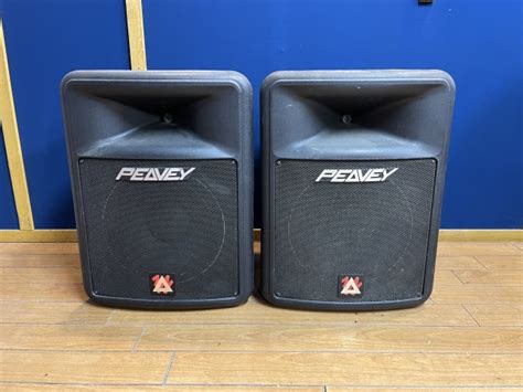 【傷や汚れあり】★ Peavey Impulse 200！！ ★ ペア 2個セット ピービー インパルス メイン モニター Ev スピーカーの落札情報詳細 ヤフオク落札価格検索 オークフリー