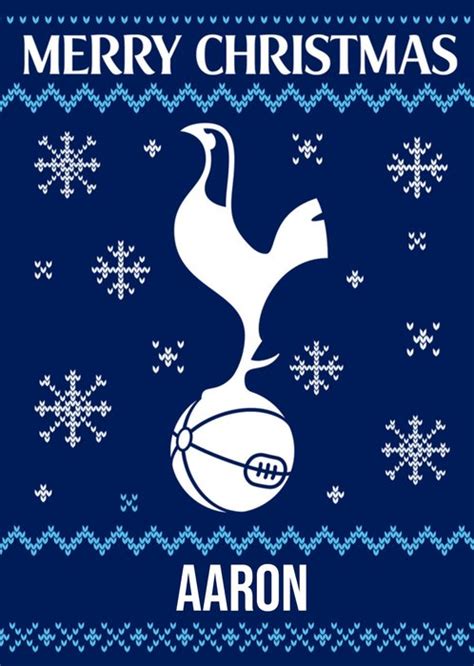 Tottenham Hotspur Fc Christmas Card Moonpig