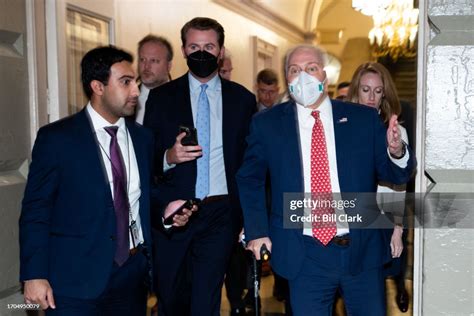 House Majority Leader Steve Scalise R La Arrives For The House