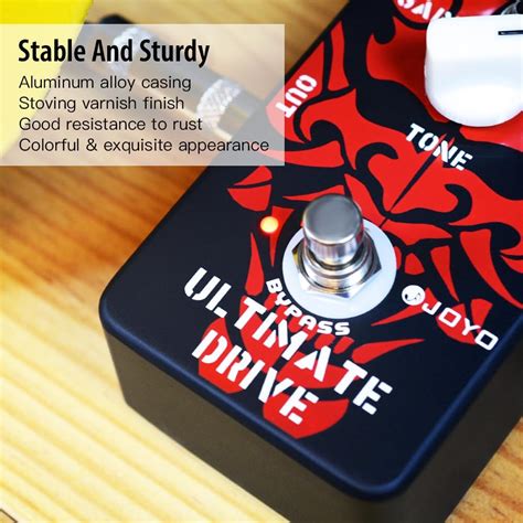 Joyo Overdrive Distortion Pedal Rich Bordering On Distortion Overdrive