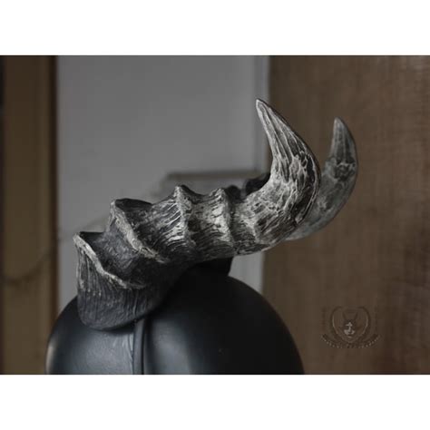 Black Demon Horns Large Demonic Horns Inspire Uplift