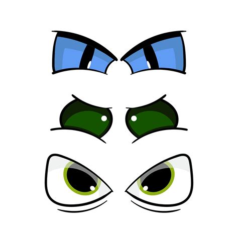 Printable Scary Eyes