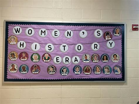 Womens History Bulletin Board Taylor Swift Swifties Teacher Noire