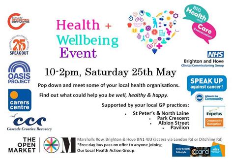 Health And Wellbeing Event At The Open Market Trust For Developing