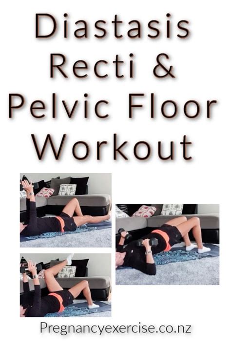 Diastasis Recti And Pelvic Floor 6 Min Postpartum Workout Pregnancy