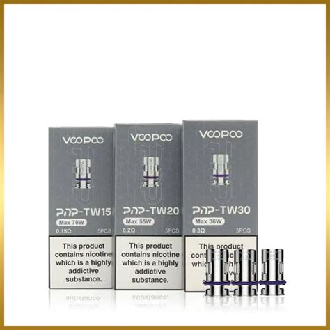 Voopoo Coils For Drag – VAPE CLOCK PAPHOS,VAPE SHOP