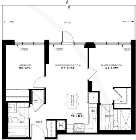 Connectt Condos 2 By Lindvest 2b Floorplan 2 Bed And 2 Bath