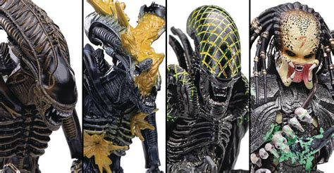 New Aliens And Alien Vs Predator Figures Revealed By Hiya Toys The