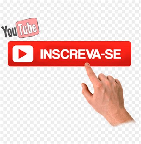 Free download HD PNG botão inscreva se inscreva se youtube PNG