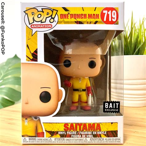 Funko Pop One Punch Man Saitama Bait Exclusive Funko Hobbies Toys