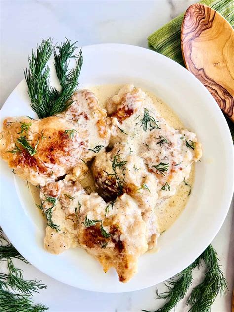 Creamy Lemon Dill Butter Chicken The Short Order Cook