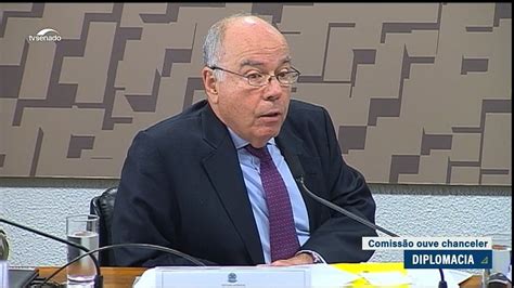 Chanceler Mauro Vieira Defende Pol Tica Externa Ativa Acima De