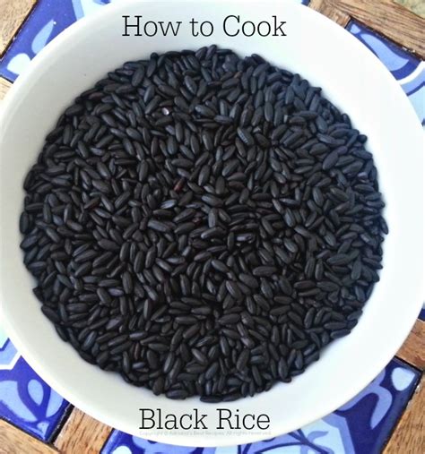 How to Cook Black Rice - Adriana's Best Recipes