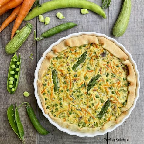 Torta Salata Con Verdure Primaverili La Cucina Salutare