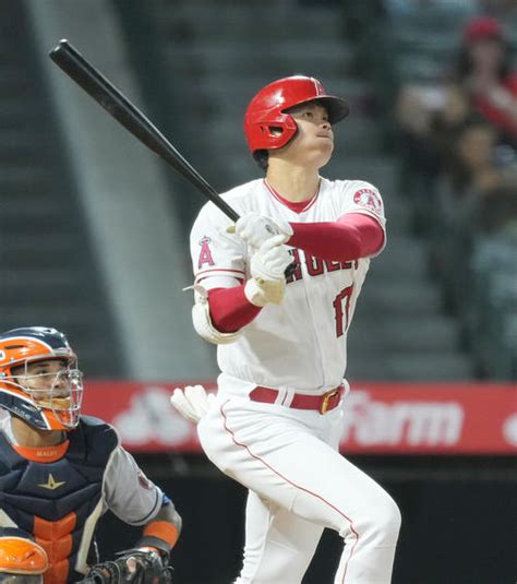 大谷翔平45号「45本塁打20盗塁」はmvpに輝いた07年aロッド以来 Mlb 日刊スポーツ