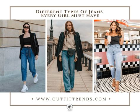 Types Of Jeans 10 Jeans Styles That Girls Must Own In 2023