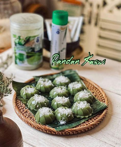 Pandan Kuih Kaswi Or Kosui Recipe My Blue Tea Pty Ltd The Unique