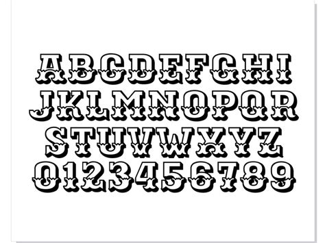 Circus Font Svg Layered Circus Font Otf Circus Fontpng Etsy Uk