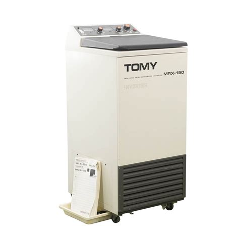 【やや傷や汚れあり】 Dw Used 8日保証 Tomy Mrx 150 遠心機 High Speed Refrigerated Micro