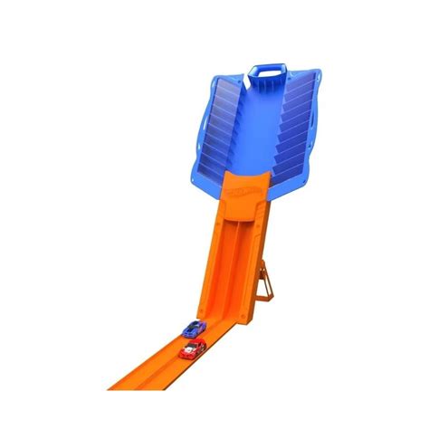 Hot Wheels Guarda Autos Lanzador Valija Pista Hwcc Intek