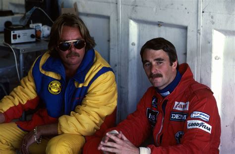 Photo Of Keke Rosberg And Nigel Mansell From They Were Teammates