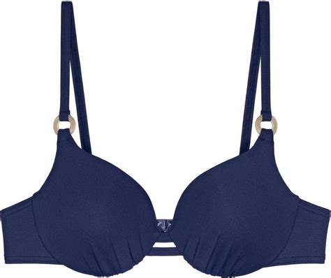 Triumph Summer Glow Underwired Padded Bikini Top True Navy Price