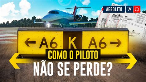 Vídeo Como o piloto sabe para onde ir no aeroporto Aviões e Músicas