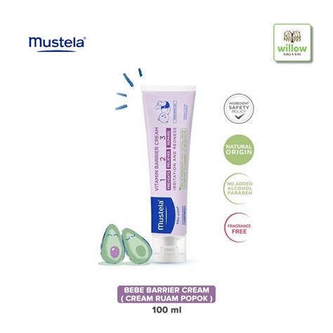 Jual MUSTELA BEBE BARRIER CREAM 100ML Shopee Indonesia