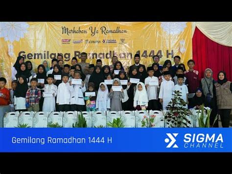 Gemilang Ramadhan H Tebar Kebaikan Raih Kemuliaan Yayasan