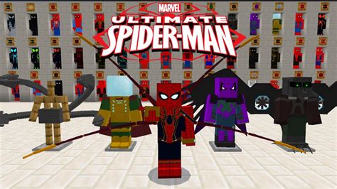 Nova Atualiza O Melhor Addon Homem Aranha V Mais Trajes