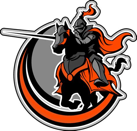 Knight Mascot Svg