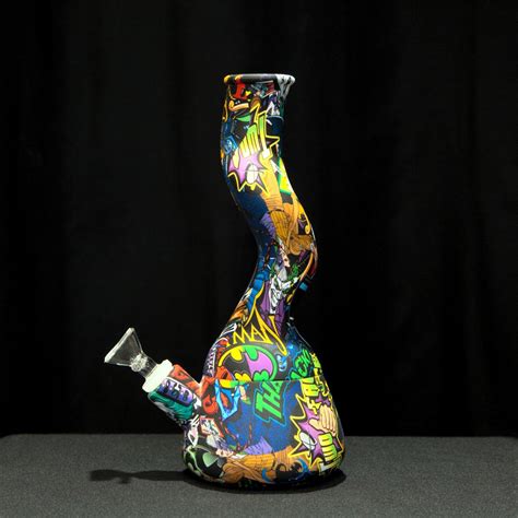 Graffiti Silicone Water Pipes Ryo Tasteful Tobacco Sarasota