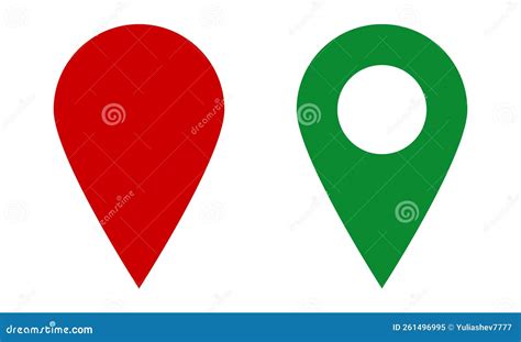 Map Mark Icon Vector Stock Vector Illustration Of Element 261496995