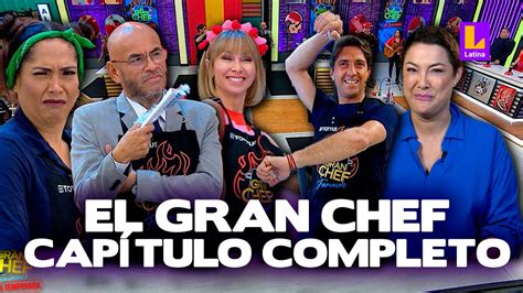 El Gran Chef Famosos SEGUNDA TEMPORADA PROGRAMA COMPLETO sábado 1