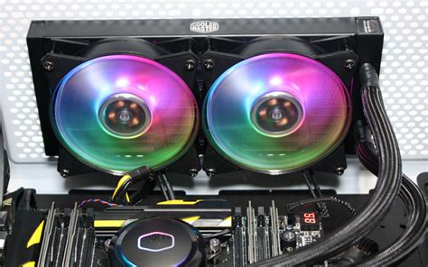 Cooler Master MasterLiquid ML240R RGB review: Impressive Cooling ...