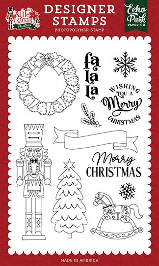 Collections Echo Park Paper Co Nutcracker Christmas