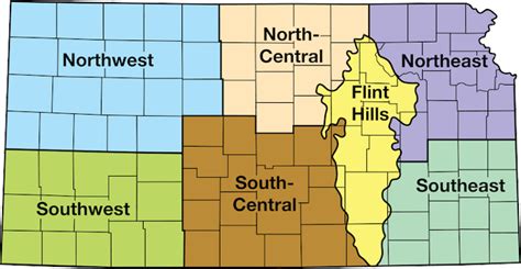 Regions Of Kansas