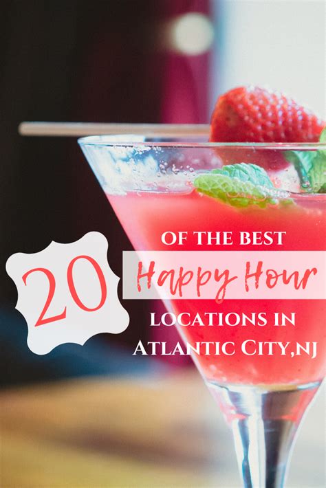 20 of the Best Happy Hour Locations in Atlantic City - Mathers on the ...