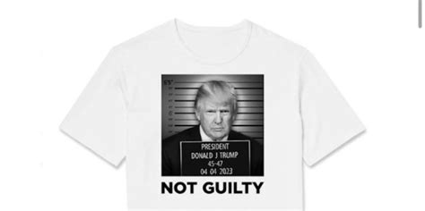 Trump Sells Fake Mugshot On T Shirt To Drum Up Donations After Arrest Indy100