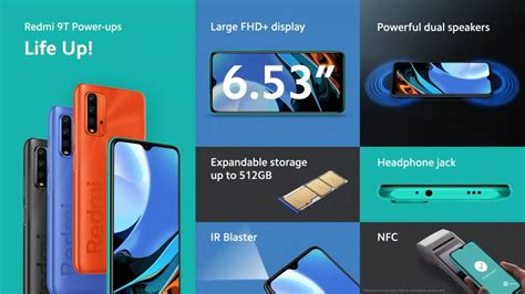 Смартфон Xiaomi Redmi 9T — купить на AliExpress: сравнение цен