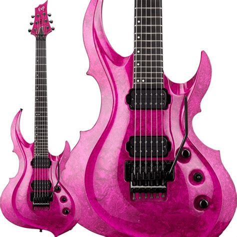 Esp Frx Liquid Metal Pink 【受注生産品】 ｜イケベ楽器店