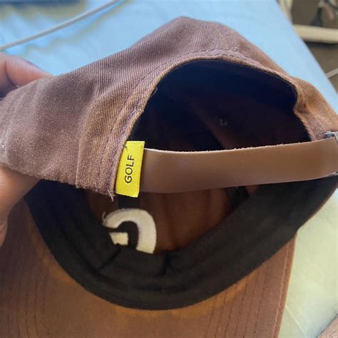 Golf Wang Mens Brown Hat Depop