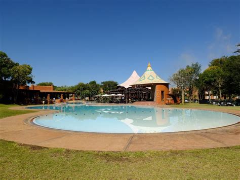 Victoria Falls, Zambia - 05 May 2012: the Hotel, Victoria Falls, Zambia ...